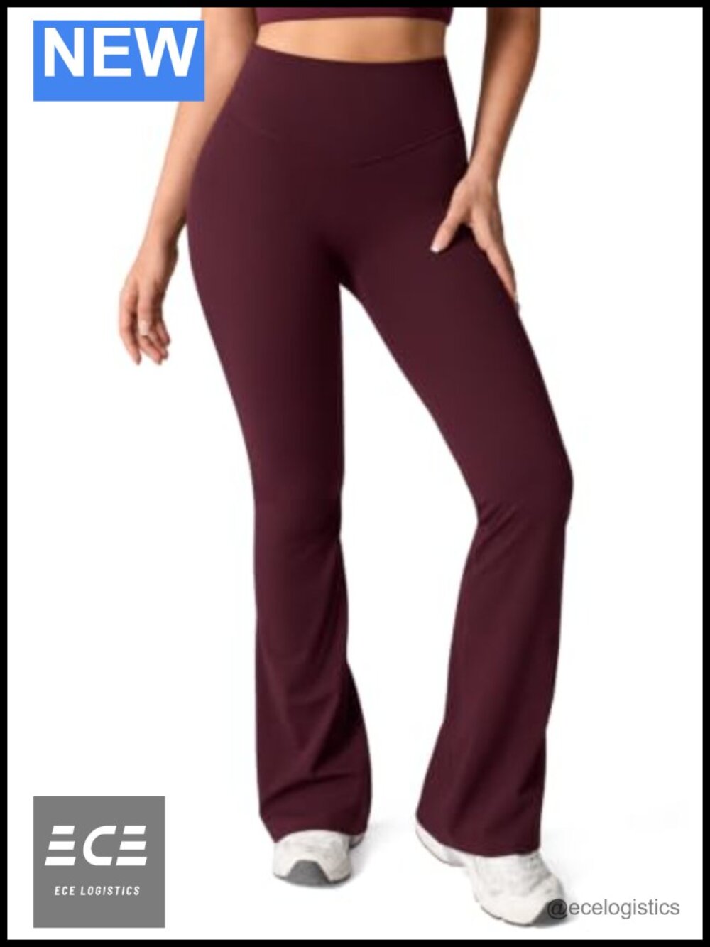 Hugcurve No Front Seam Flare Leggings Buttery Soft High Waisted Yoga Pants